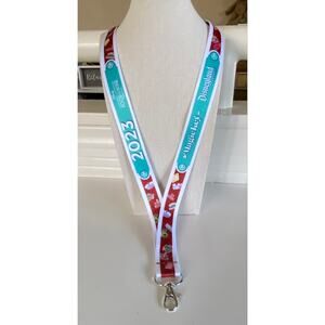 Disneyland Food & Wine Sip and Savor Magic Key Badge Holder Lanyard